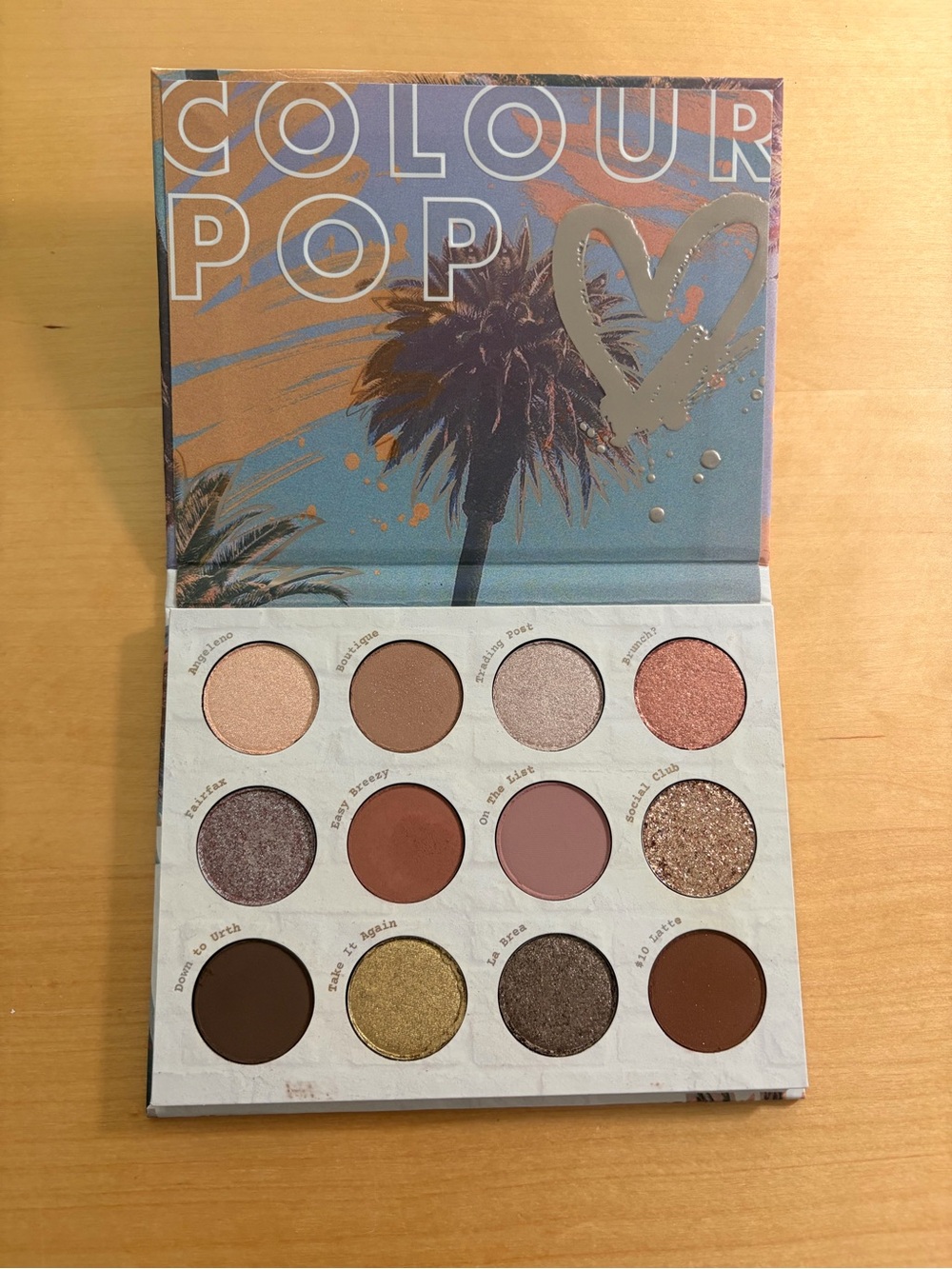 ColourPop Off Melrose Eyeshadow palette